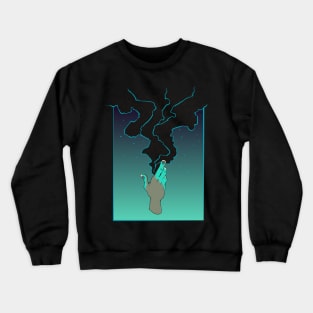 The great night dreams 3 - Yabisan - Vector Style Crewneck Sweatshirt